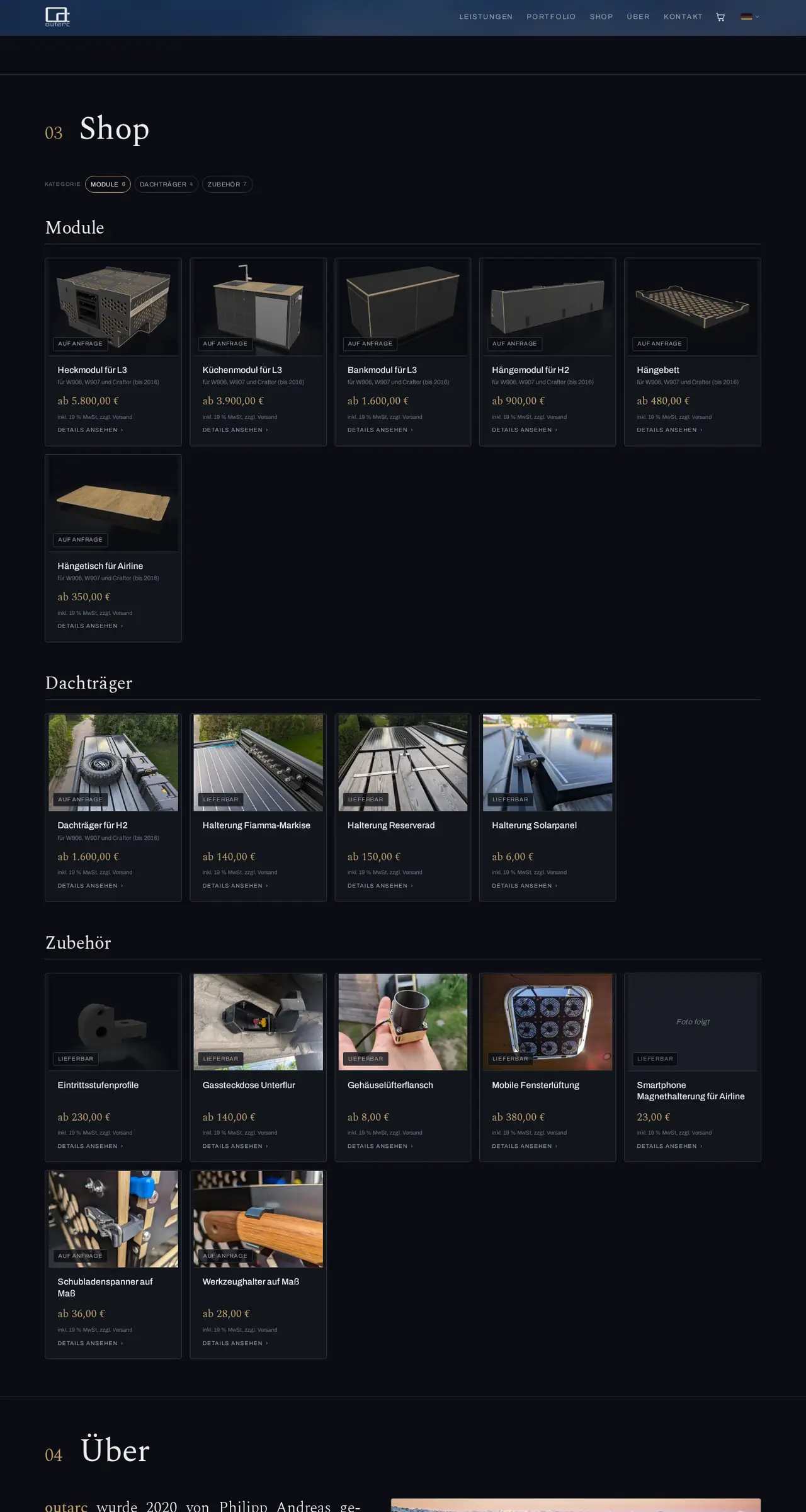 outarc.net: Shop